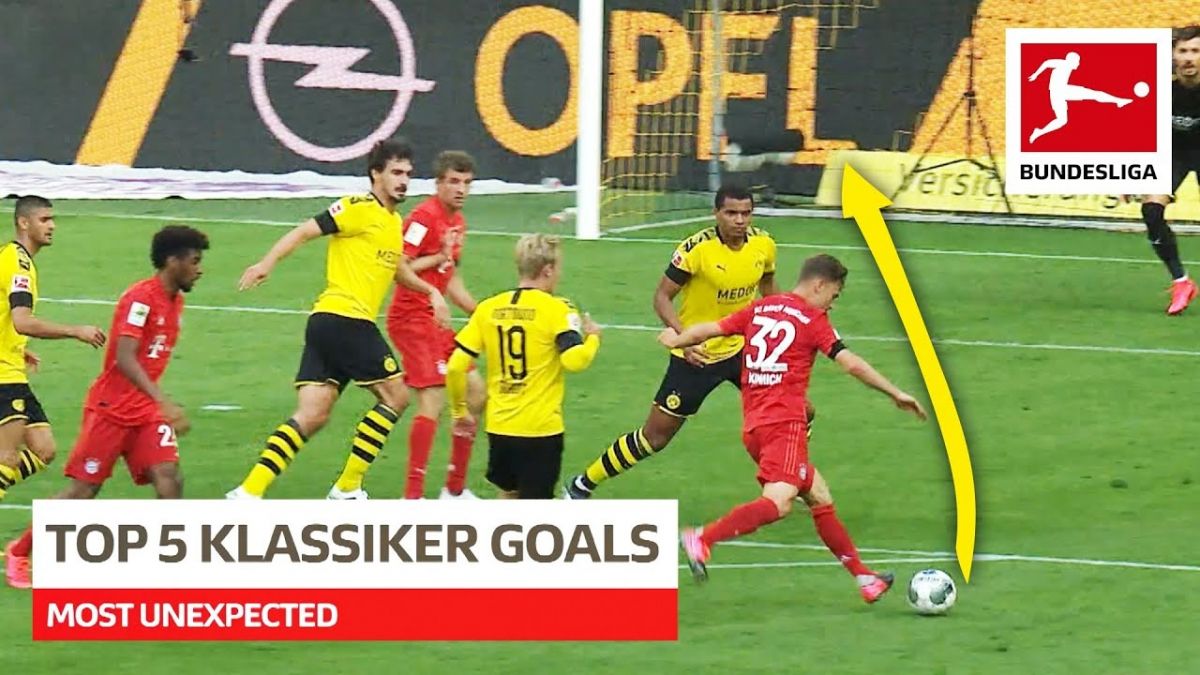 5 گل برتر تقابل های بایرن مونیخ و دورتموند