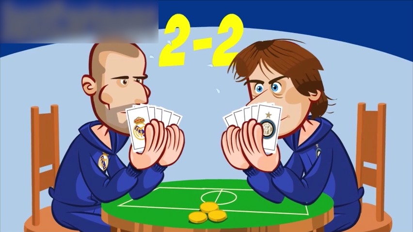 انیمیشن طنز بازی رئال مادرید 3-2 اینتر/ سالزبورگ 2-6 بایرن مونیخ/ آتالانتا 0-5 لیورپول