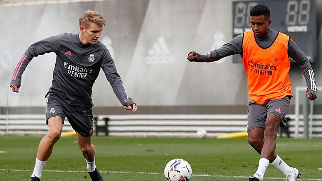 تمرین رئال مادرید برای تقابل با والنسیا