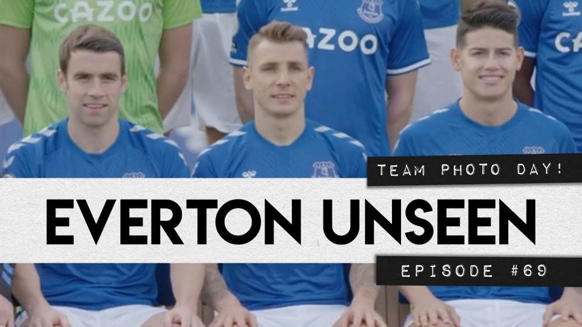 پشت صحنه عکس تیمی بازیکنان اورتون