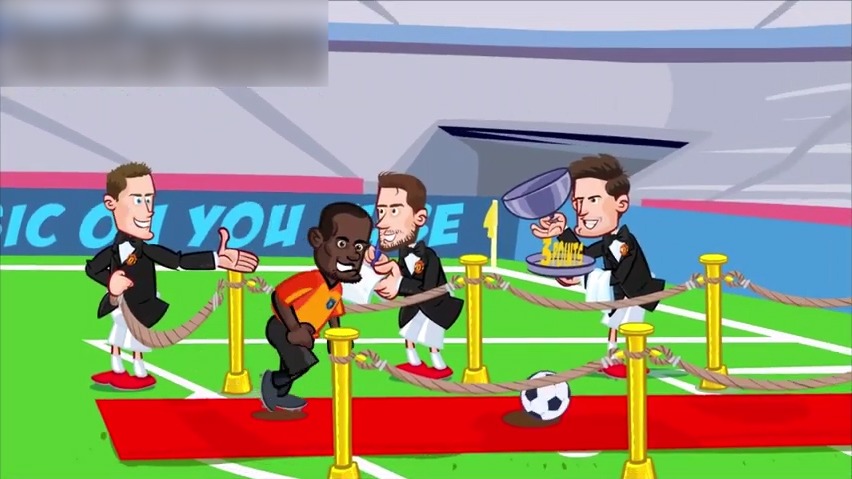 انیمیشن طنز بازی باشاک شهیر 2-1 منچستریونایتد