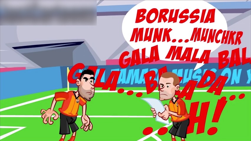 انیمیشن طنز بازی شاختار 0-6 مونشن گلادباخ