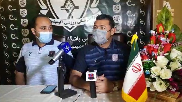 کنفرانس خبری فاضلی، سرمربی نساجی پیش از بازی با آلومینیوم اراک