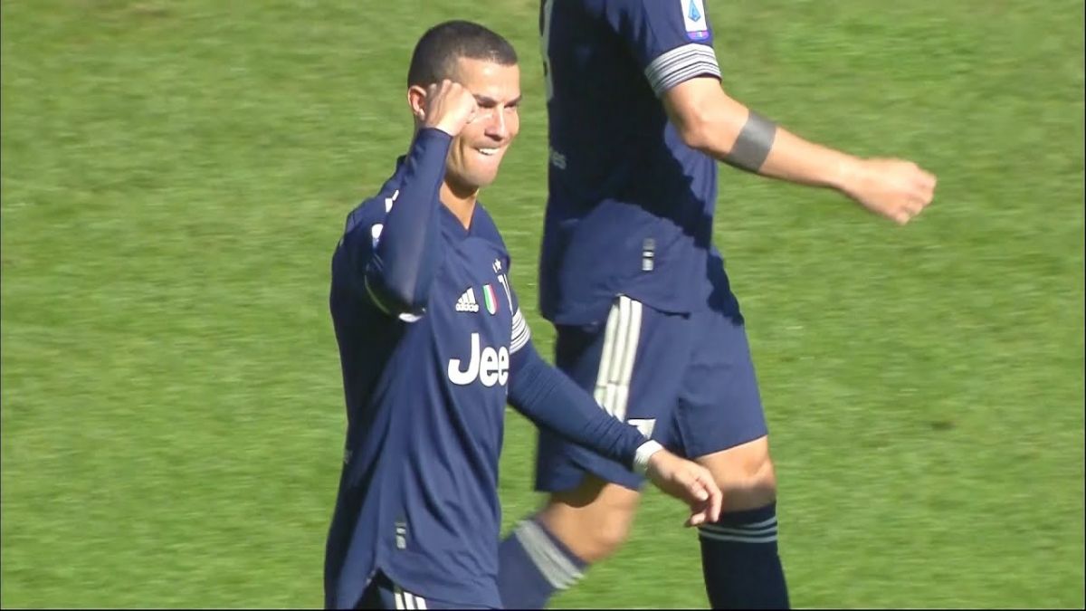 عملکرد کریستیانو رونالدو در بازی لاتزیو 1-1 یوونتوس