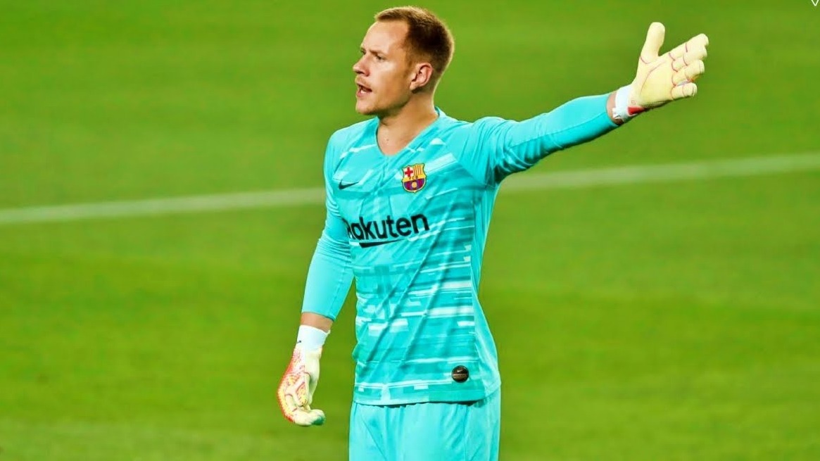 سوپرواکنش های تراشتگن دروازه بان بارسلونا