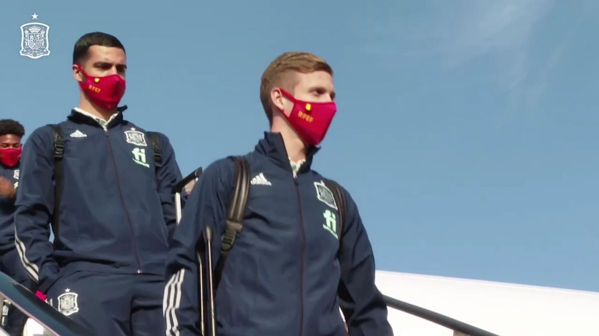 سفر بازیکنان تیم ملی اسپانیا به هلند