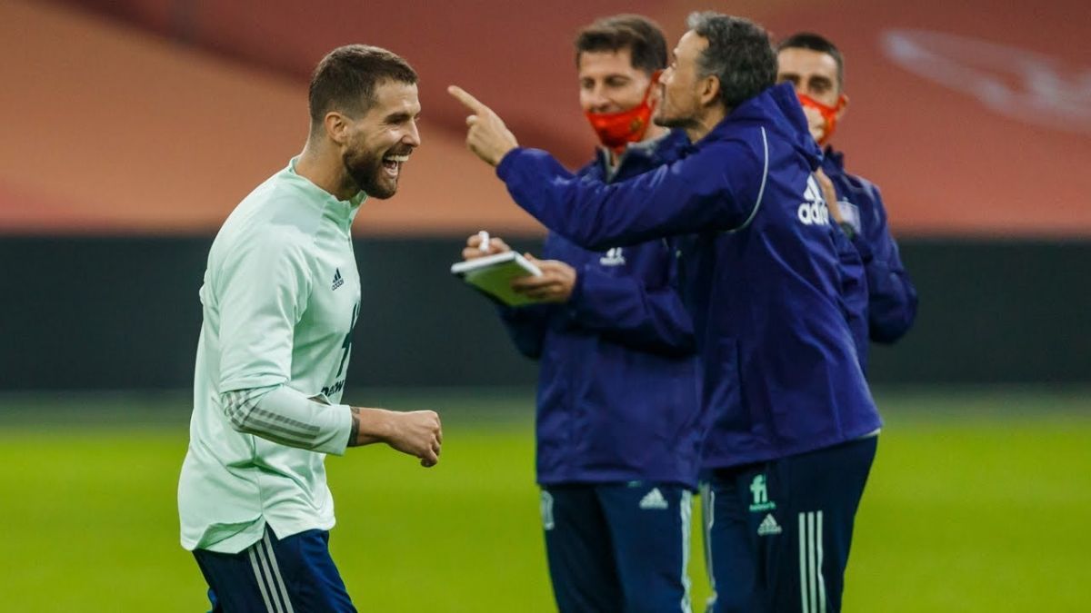 آخرین تمرین اسپانیا پیش از بازی با هلند