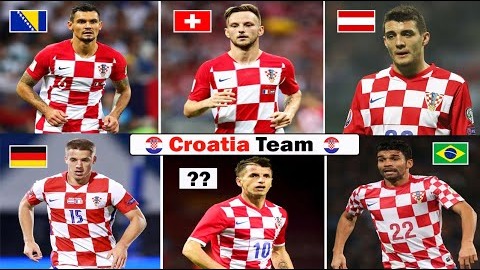 ملیت بازیکنان تیم ملی کرواسی