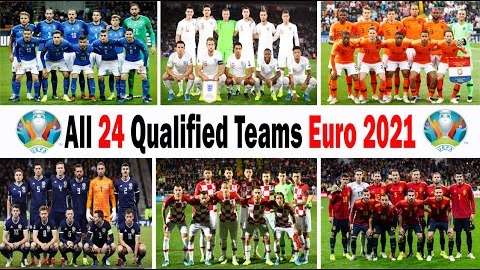 گروه بندی و تیم های حاضر در یورو 2021