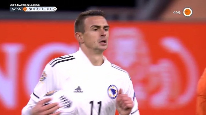 گل اول بوسنی به هلند (پرولیاک)