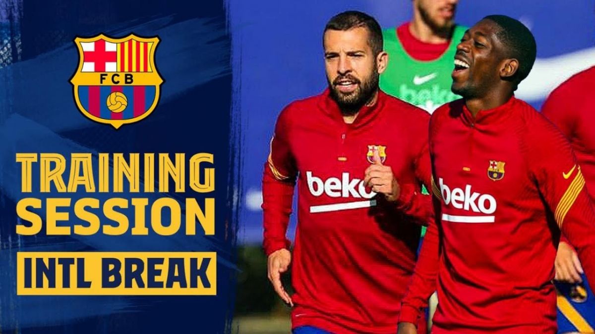 تمرین چهارشنبه عصر بارسلونا برای تقابل با اتلتیکو مادرید