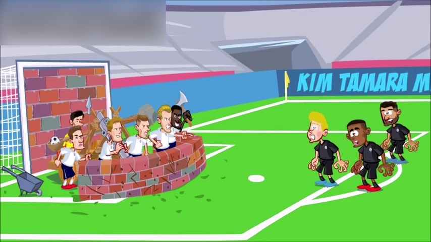 انیمیشن طنز بازی تاتنهام 2-0 منچسترسیتی