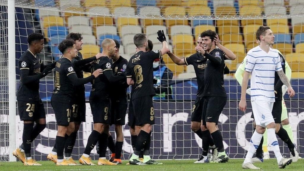 خلاصه بازی دیناموکیف 0-4 بارسلونا