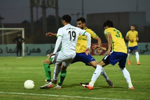 پیروزی صنعتنفت مقابل ذوبآهن در هوای بارانی آبادان