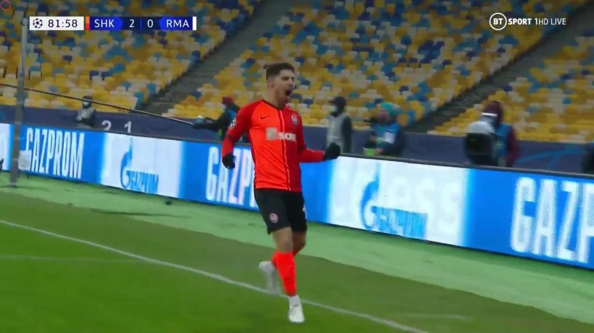 گل دوم شاختار به رئال مادرید (سولومون)