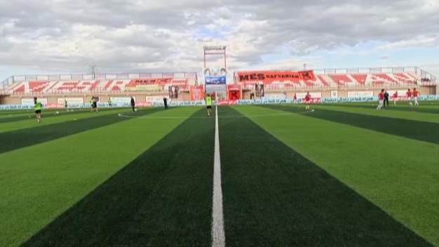 اختصاصی/ گرم کردن بازیکنان مس رفسنجان و تراکتور پیش از بازی