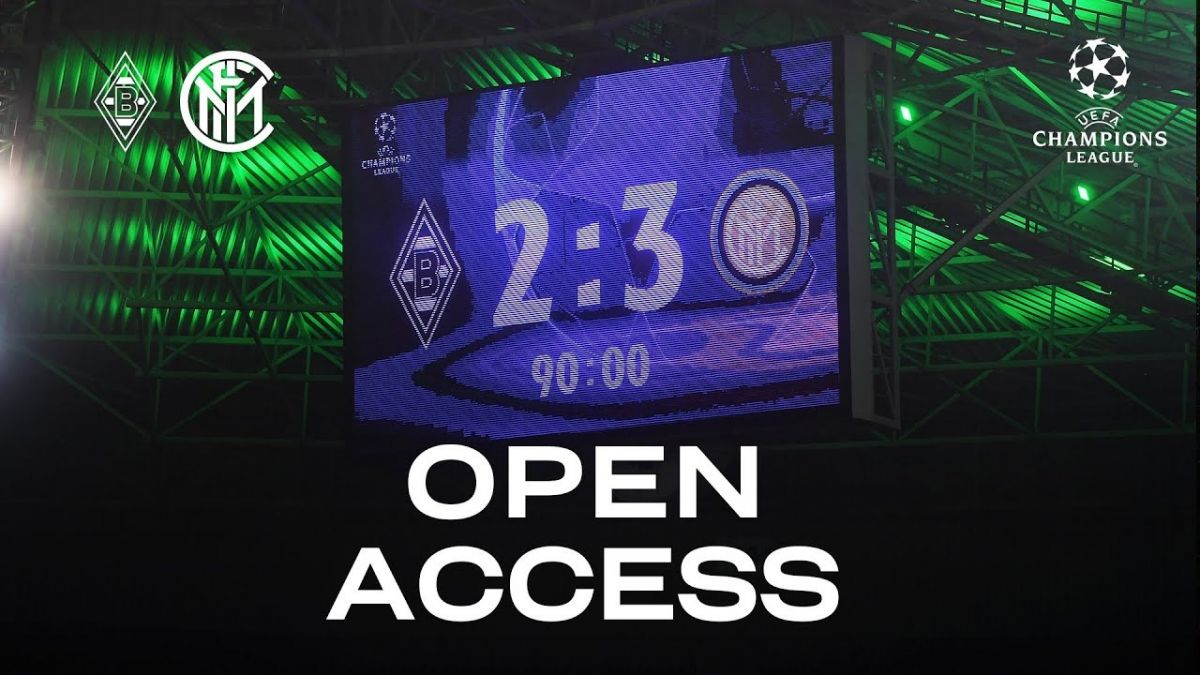 حواشی بازی گلادباخ 2-3 اینتر از نگاه دوربین باشگاه اینتر