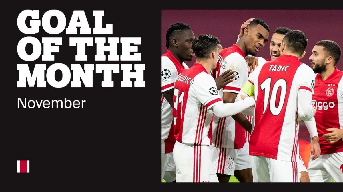 سوپرگلهای آژاکس در ماه نوامبر سال 2020