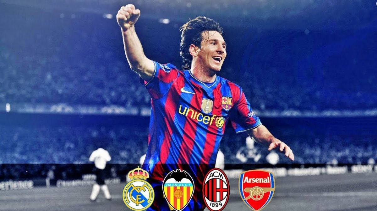 نمایش های فرازمینی لیونل مسی