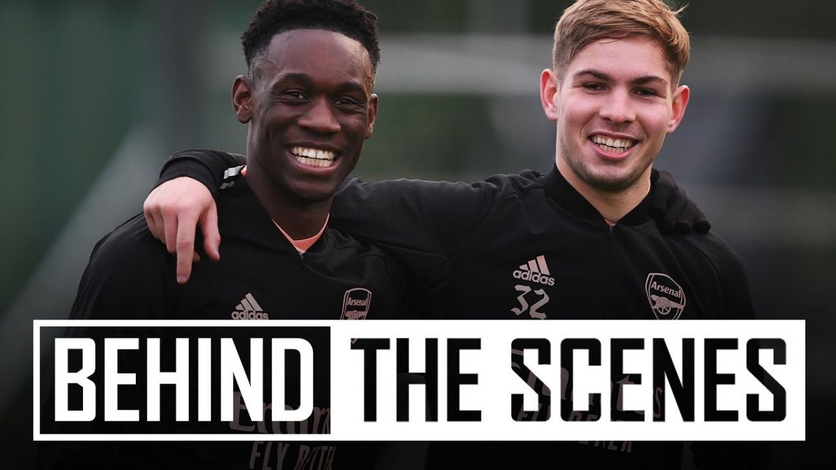 آخرین تمرین آرسنال پیش از بازی با راپید وین (13 آذر)