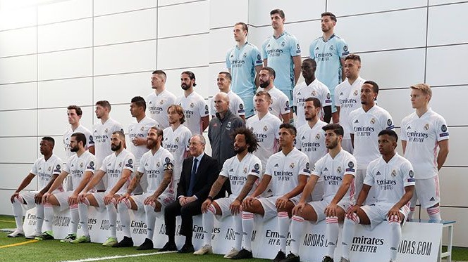عکس رسمی بازیکنان رئال مادرید برای فصل 21-2020
