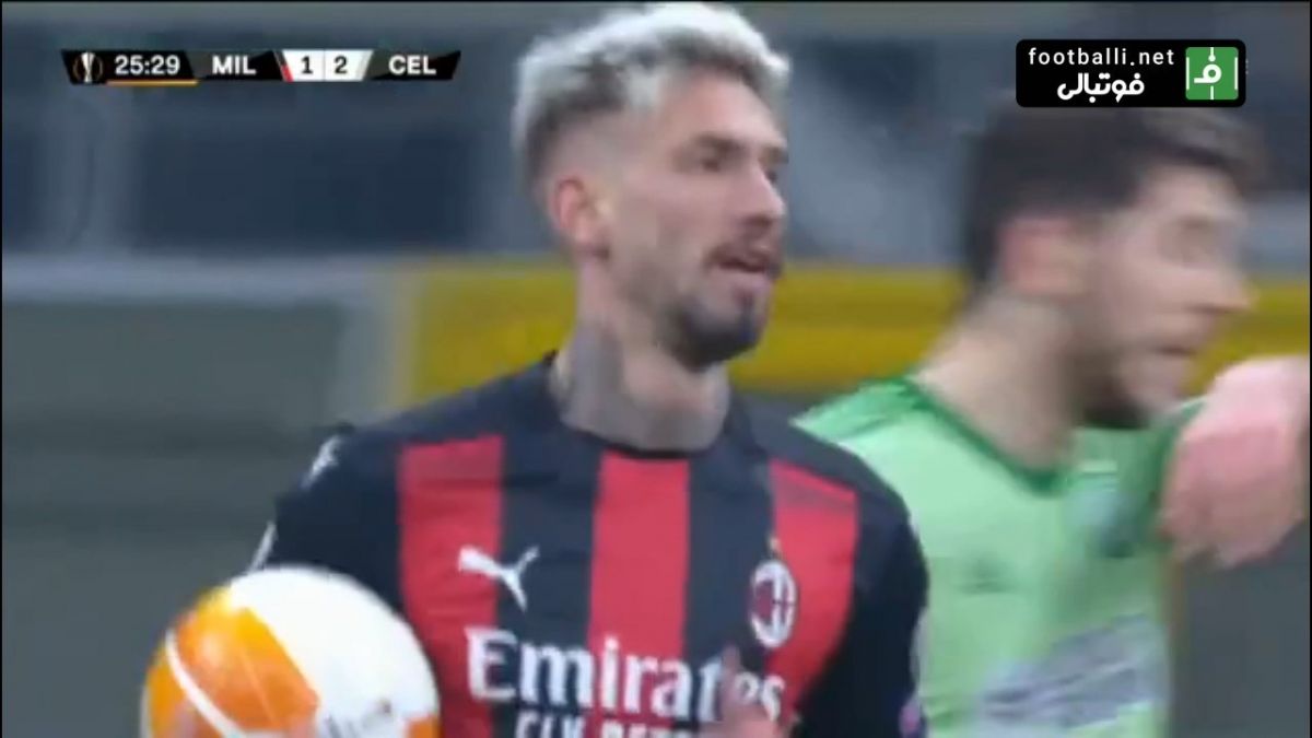 گل دوم میلان به سلتیک (کاستیخو)