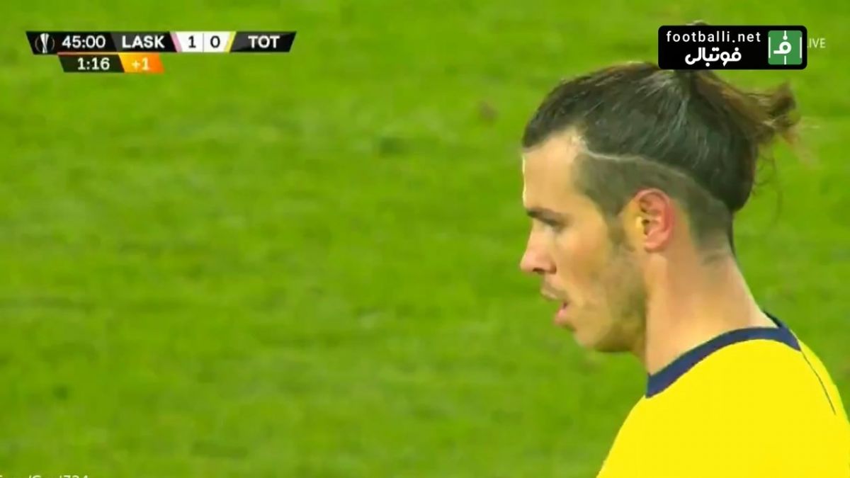 گل اول تاتنهام به لاسک لینز (بیل - پنالتی)