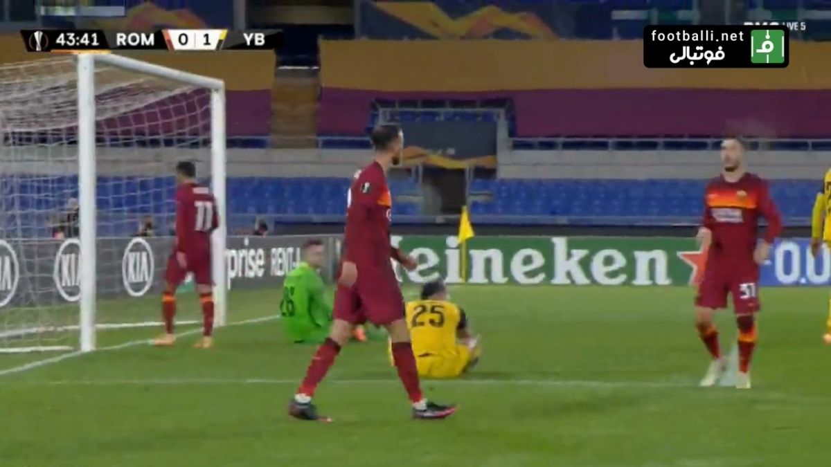 گل اول رم به یانگ بویز (مایورال)