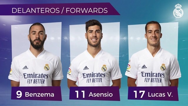 اسامی بازیکنان رئال مادرید برای تقابل با سویا