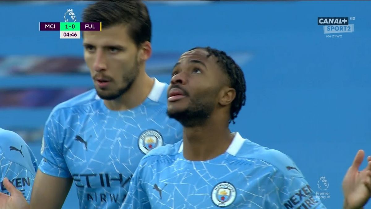 گل اول منچسترسیتی به فولام (استرلینگ)