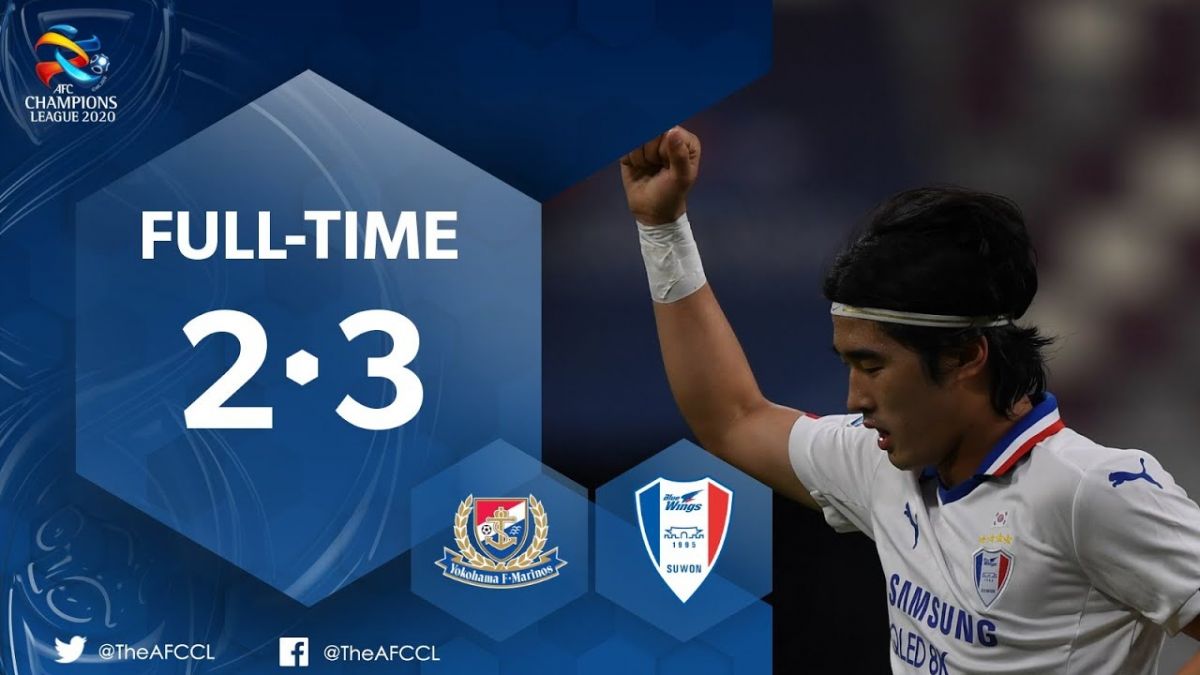 خلاصه بازی یوکوهاما مارینوس 2-3 سوون سامسونگ (یک هشتم نهایی لیگ قهرمانان آسیا)