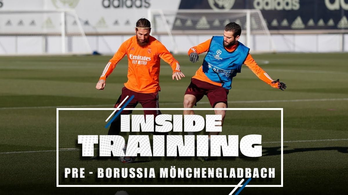 اخرین تمرین رئال مادرید پیش از تقابل با مونشن گلادباخ