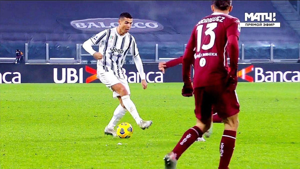 حرکات تکنیکی بازیکنان در بازی یوونتوس 2-1 تورینو