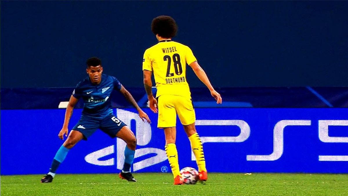 حرکات تکنیکی بازیکنان در بازی دورتموند 2-1 زنیت