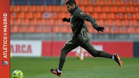 آخرین تمرین اتلتیکو مادرید پیش از تقابل با رئال مادرید