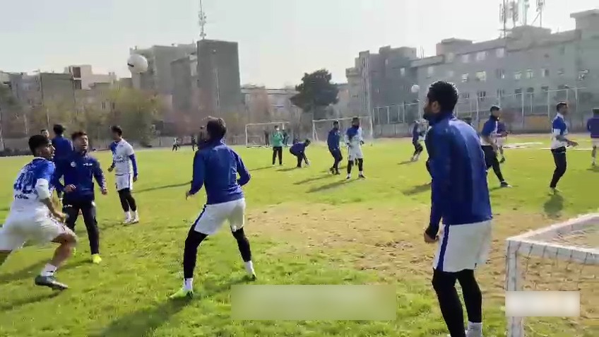 بخشی از تمرین امروز استقلال (22 آذر)