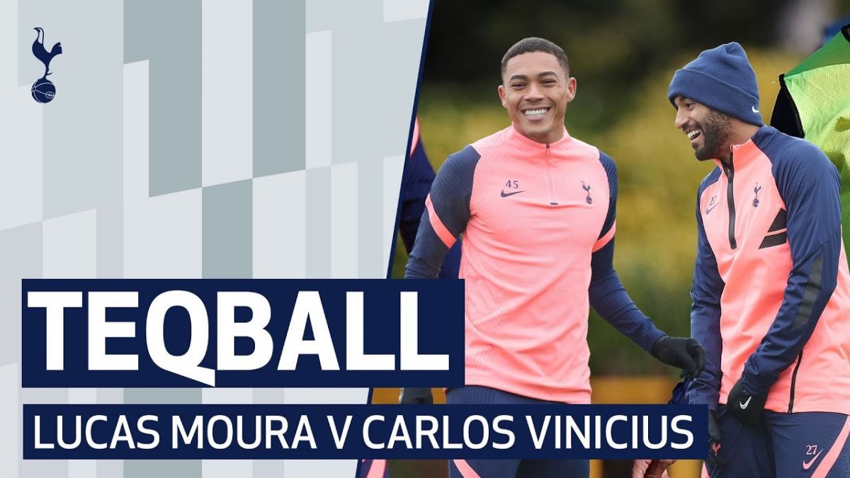 چالش فوتبال روی میز لوکاس مورا و وینیسیوس