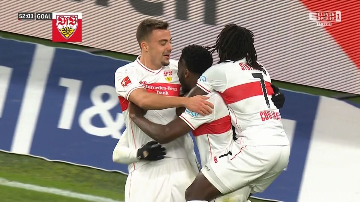 گل دوم اشتوتگارت به دورتموند (دبل سیلاس فوندو)