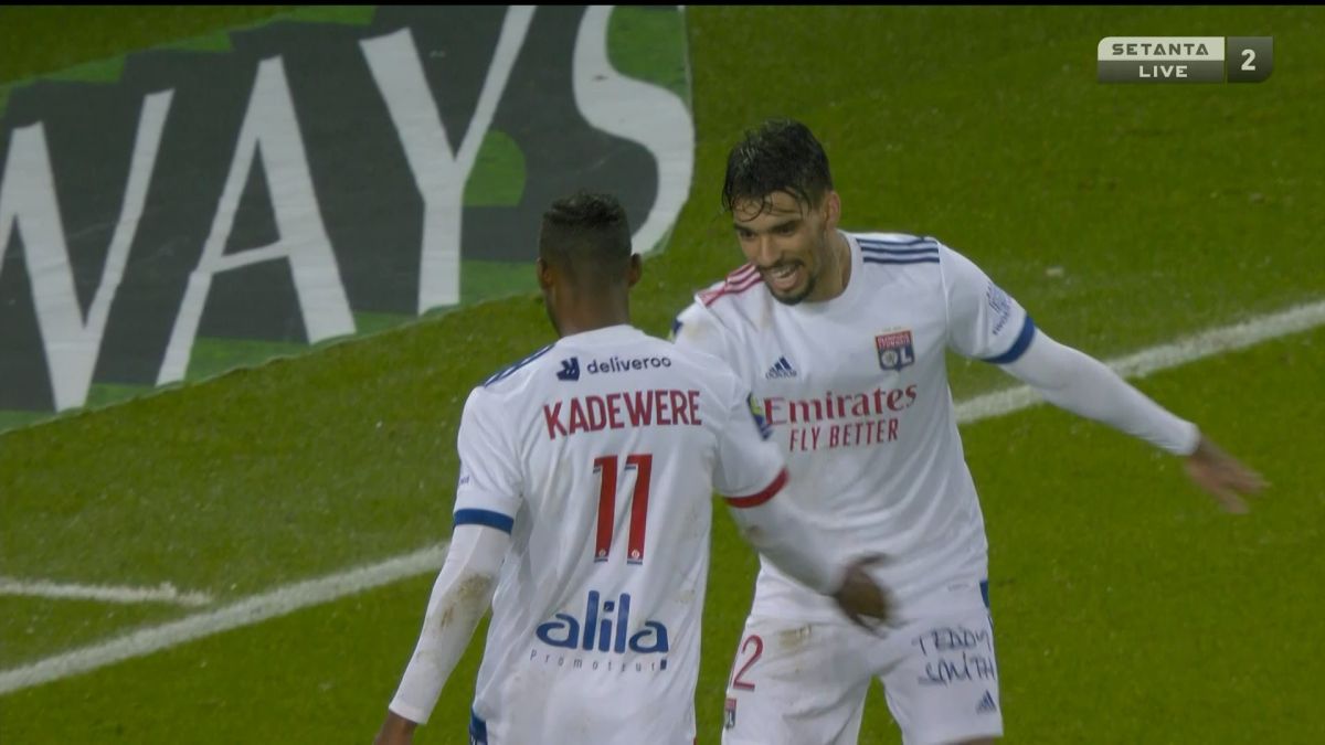 گل اول لیون به پاری سن ژرمن ( كاديوير)