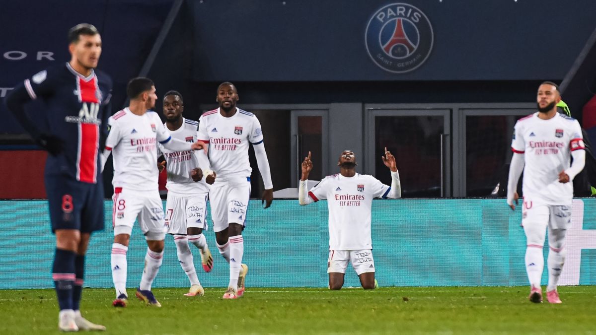 خلاصه بازی پاری سن ژرمن 0-1 لیون