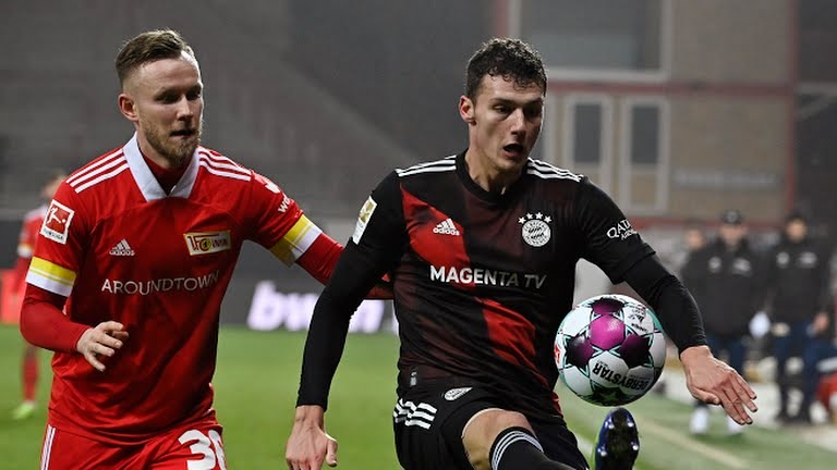 حرکات تکنیکی بازیکنان در بازی یونیون برلین 1-1 بایرن مونیخ