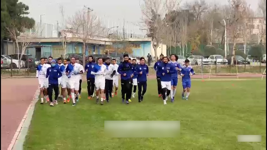 لحظاتی از تمرین امروز استقلال (24 آذر)