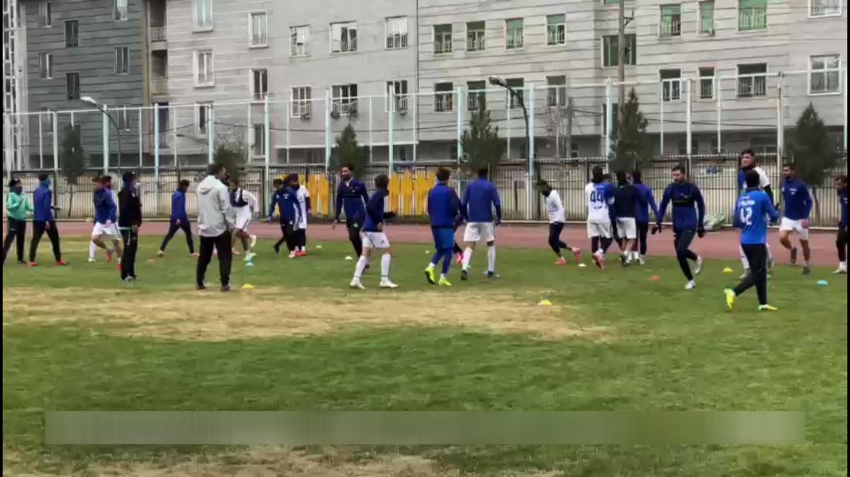 لحظاتی از تمرین امروز استقلال (26 آذر)