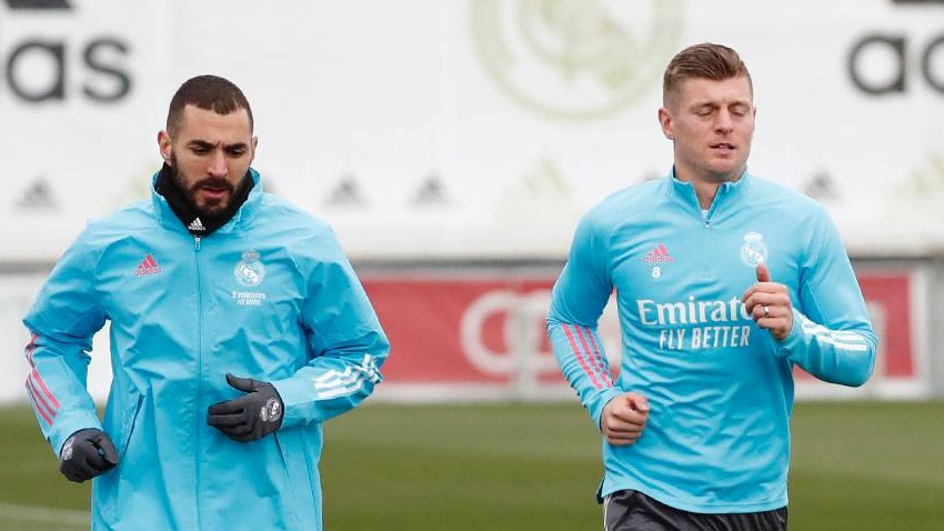 تمرین رئال مادرید برای تقابل با ایبار