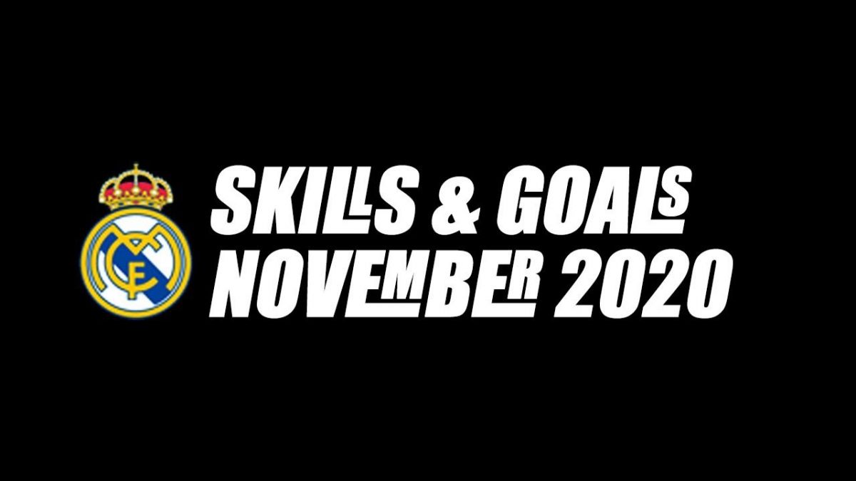 گل ها و حرکات تکنیکی رئال مادرید در ماه نوامبر 2020