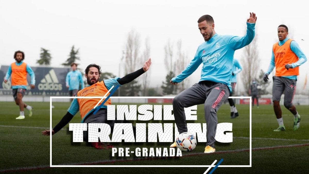 آخرین تمرین رئال مادرید برای تقابل با گرانادا