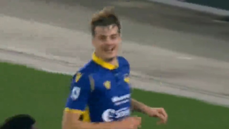 گل اول ورونا به اینتر (ایلیچ)