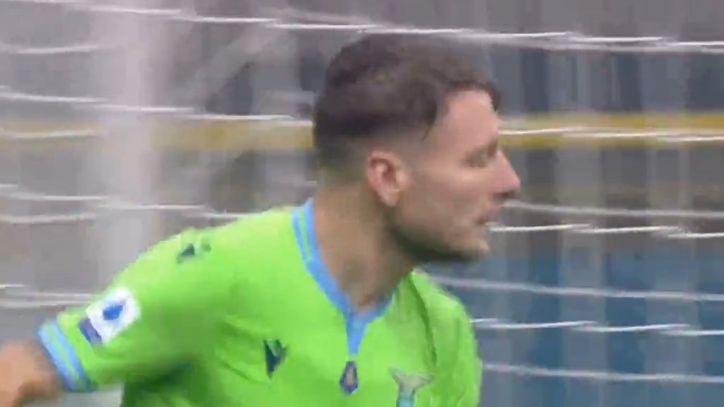 گل دوم لاتزیو به میلان (ایموبیله)