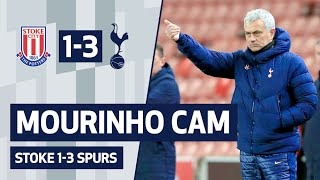 واکنش های جالب مورینیو در بازی تاتنهام 3-1 استوک سیتی