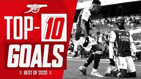 10 گل برتر آرسنال در سال 2020